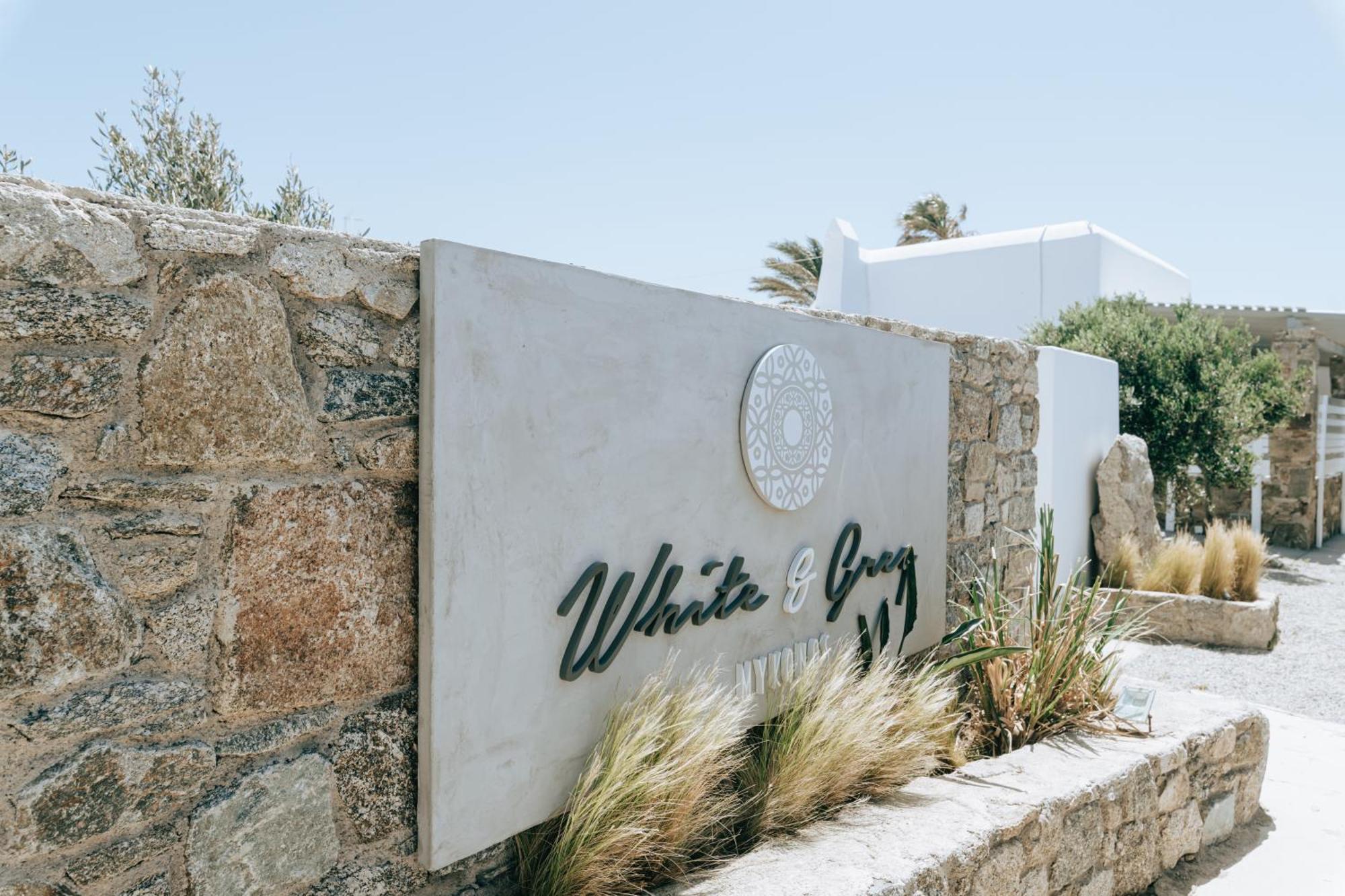 White And Grey 2 Appartement Mykonos Town Buitenkant foto